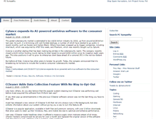 Tablet Screenshot of pcsympathy.com